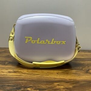 Purple and Yellow Cooler